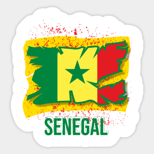 Senegal, world cup 2022 qatar Sticker